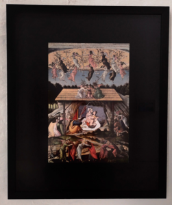 León Ferrari, Senza titolo, Collage di immagini orientali erotiche su carta, 38,5 x 30 cm